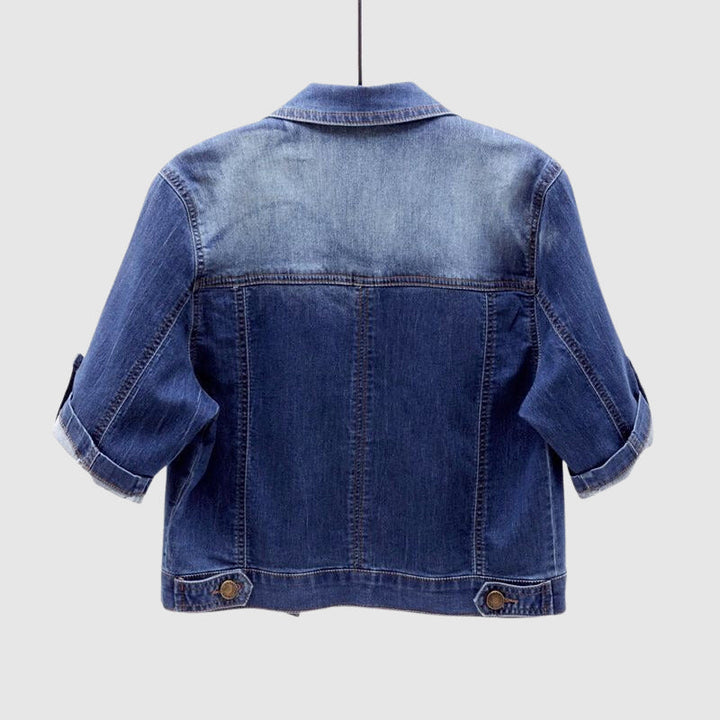 Malin Tassou Kurzarm | Denimjacke