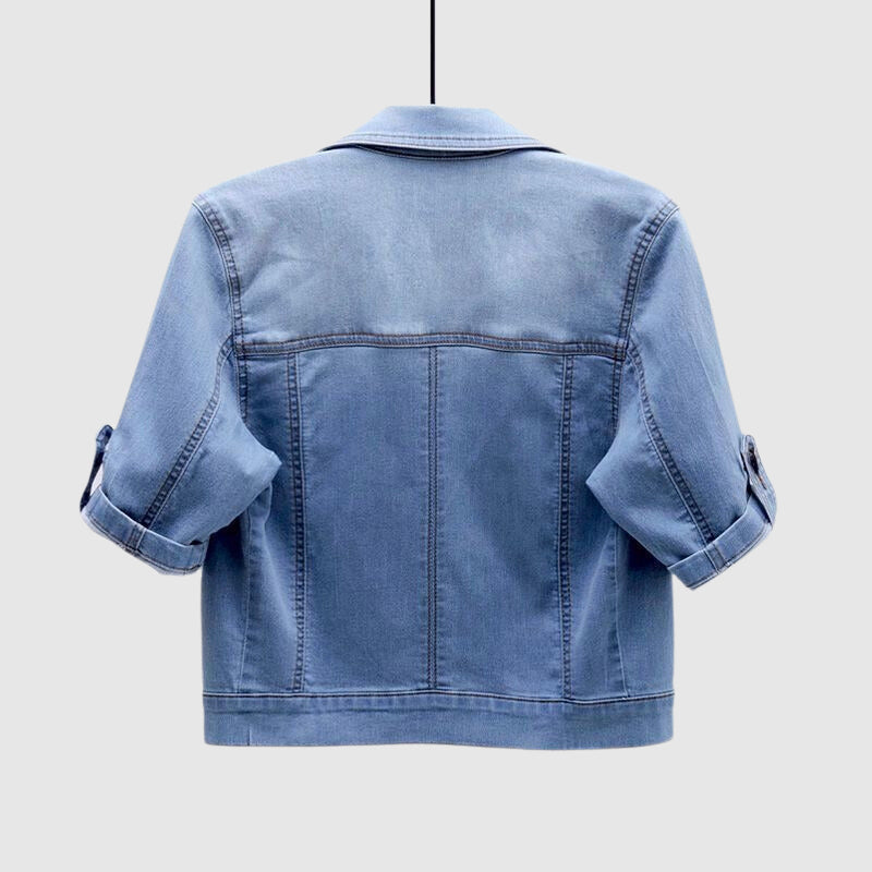 Malin Tassou Kurzarm | Denimjacke