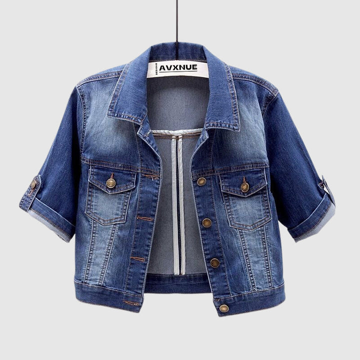 Malin Tassou Kurzarm | Denimjacke