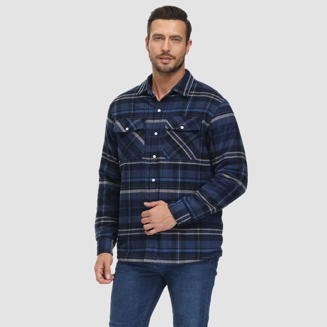 Klaus | Gefütterte Karohemdjacke