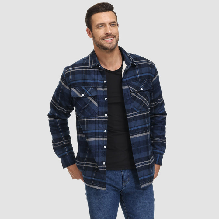 Klaus | Gefütterte Karohemdjacke