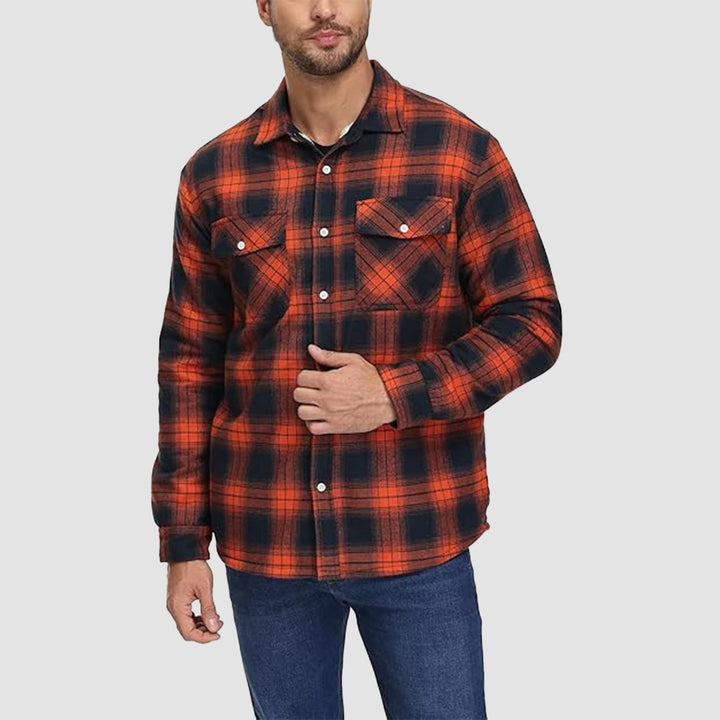 Klaus | Gefütterte Karohemdjacke