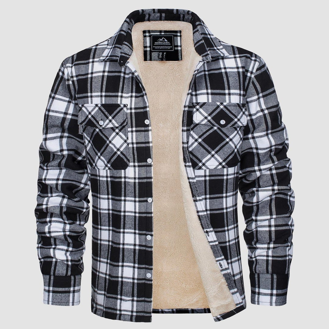 Klaus | Gefütterte Karohemdjacke