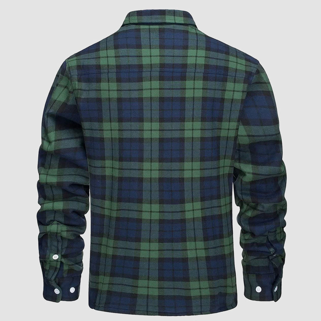 Klaus | Gefütterte Karohemdjacke
