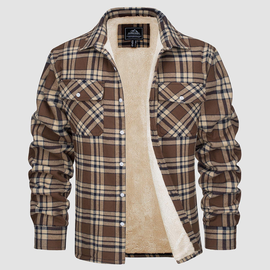 Klaus | Gefütterte Karohemdjacke