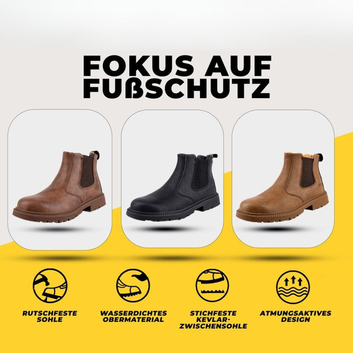 Xavier | Durchtrittsichere Stahlkappenstiefel