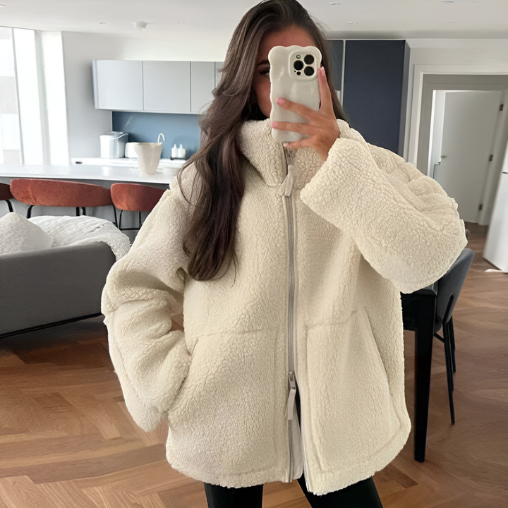 CAMILA | Teddy-Fleecejacke