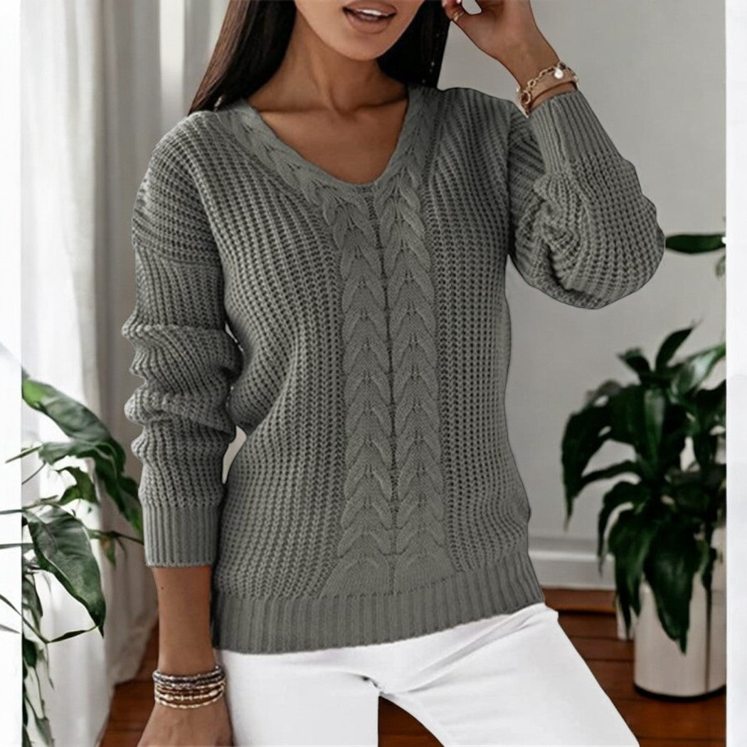 Elin | Skandinavischer Strickpullover