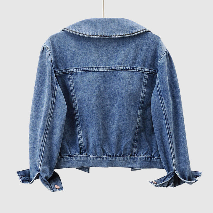 Pariser Chic Denim Jacke