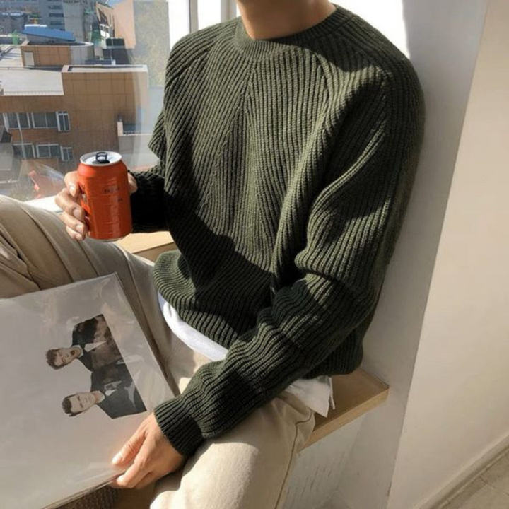 Loretto | Gemusterter Baumwollpullover