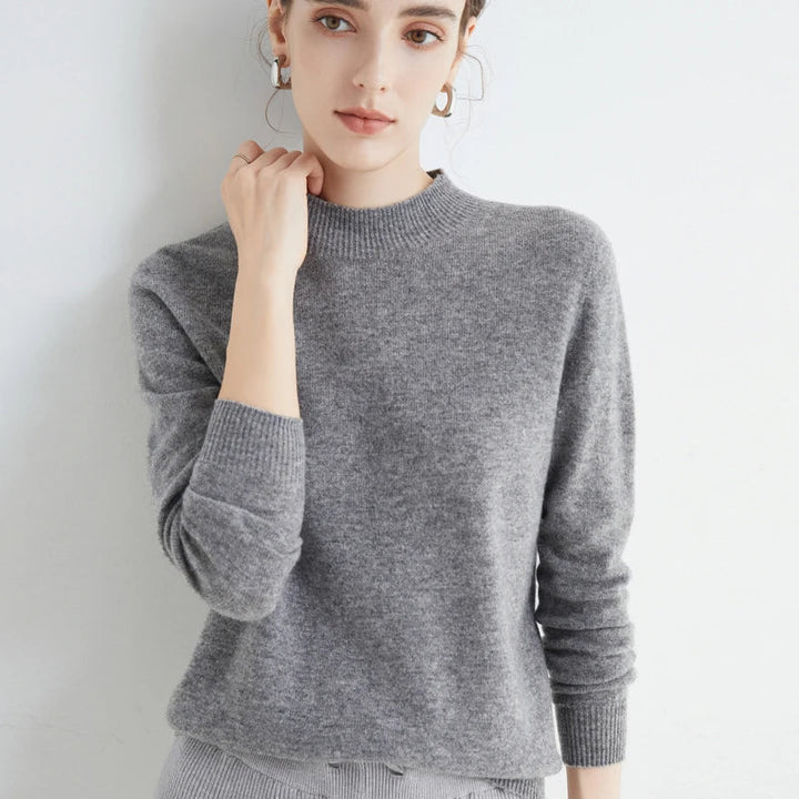 RENZO | WOLL & KASCHMIR ROLLKRAGENPULLOVER