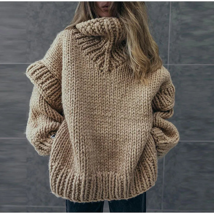 Übergroßer Pullover