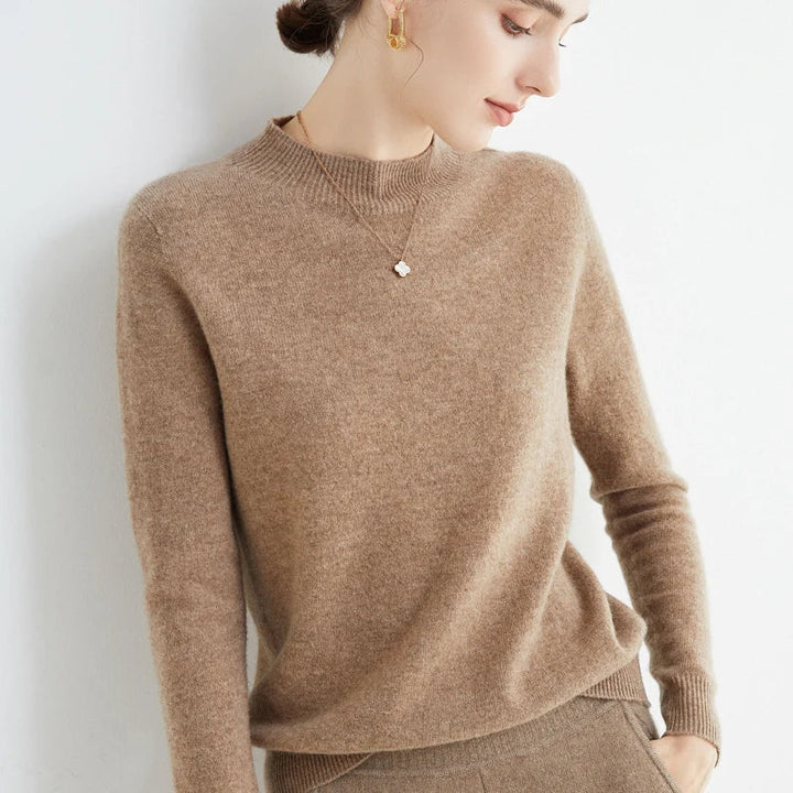 RENZO | WOLL & KASCHMIR ROLLKRAGENPULLOVER