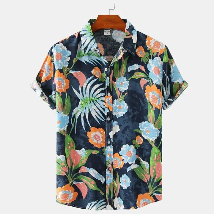 Hawaii | Hemd mit Blumenmuster