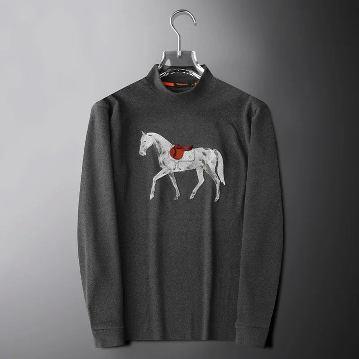 Sattelstrickpullover