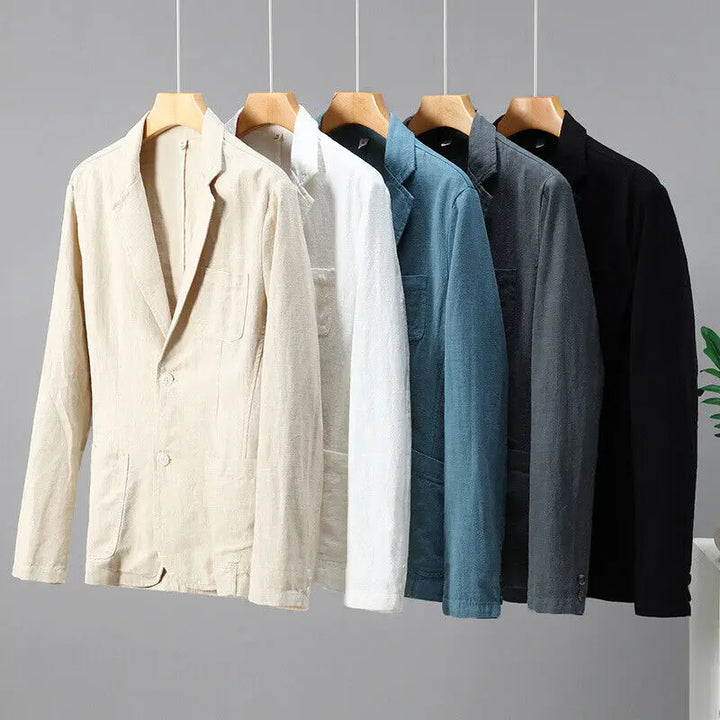 Ben | Jacke aus Baumwolle und Leinen