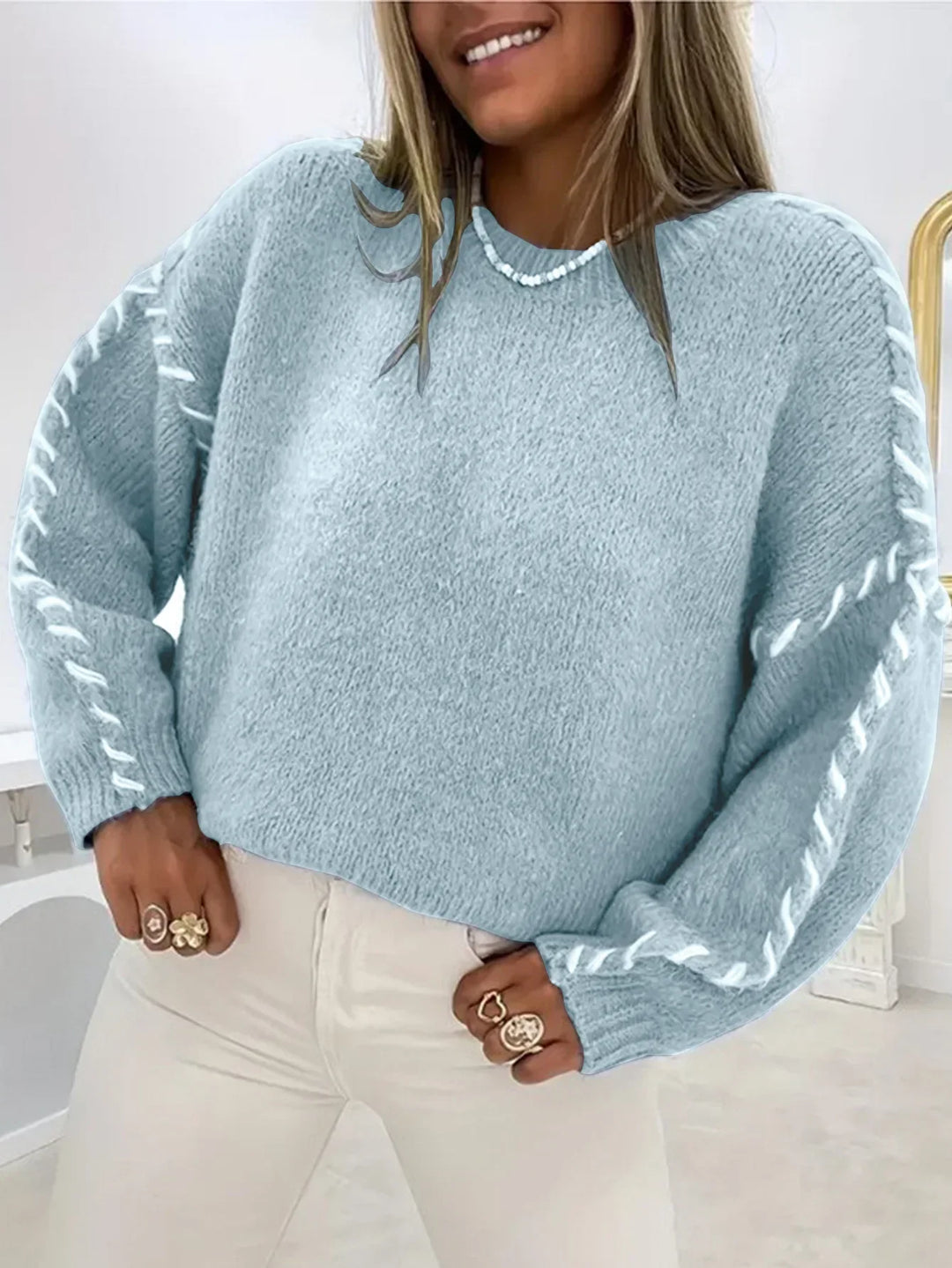Le Clair | Lässiger und warmer Strickpulli
