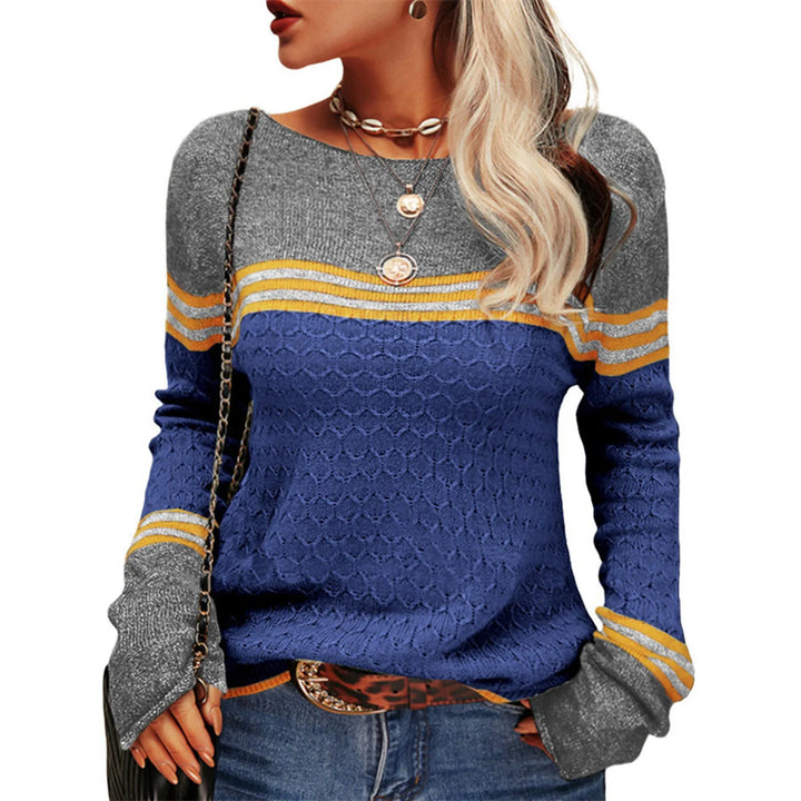 Le Clair | Lässiger gestreifter Strickpullover