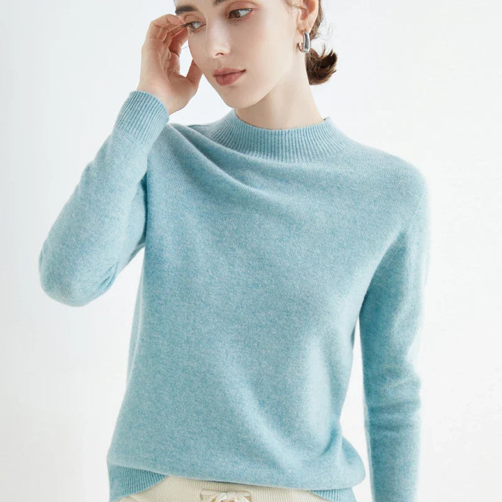 RENZO | WOLL & KASCHMIR ROLLKRAGENPULLOVER