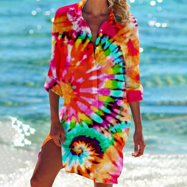 Beatrice | Strahlendes Sommer A-Linien-Kleid