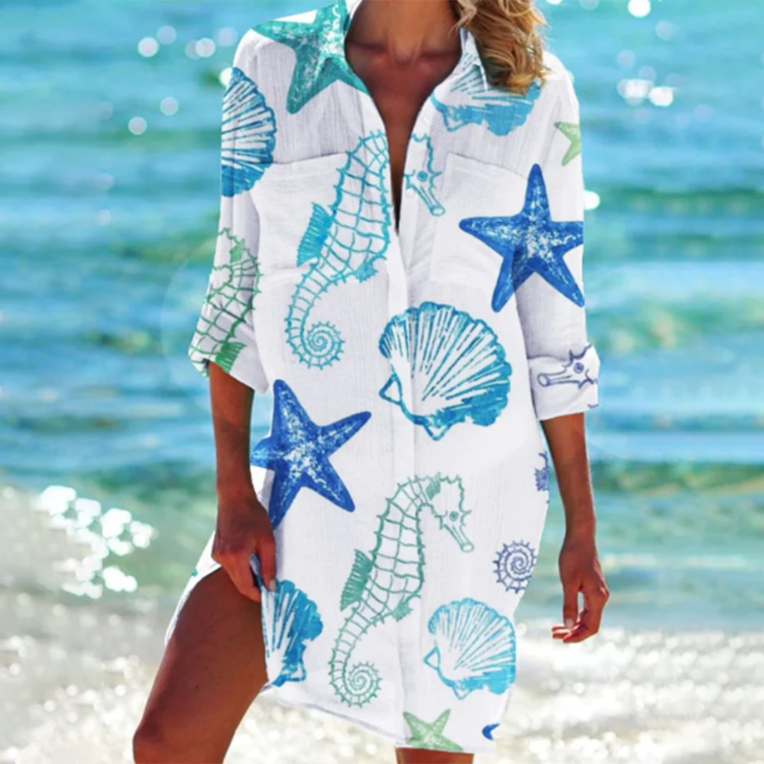 Beatrice | Strahlendes Sommer A-Linien-Kleid