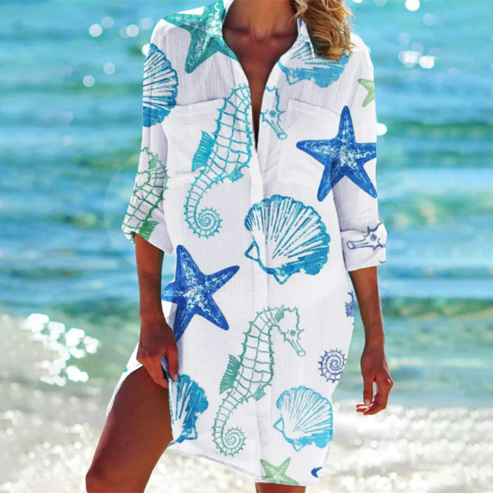 Beatrice | Strahlendes Sommer A-Linien-Kleid