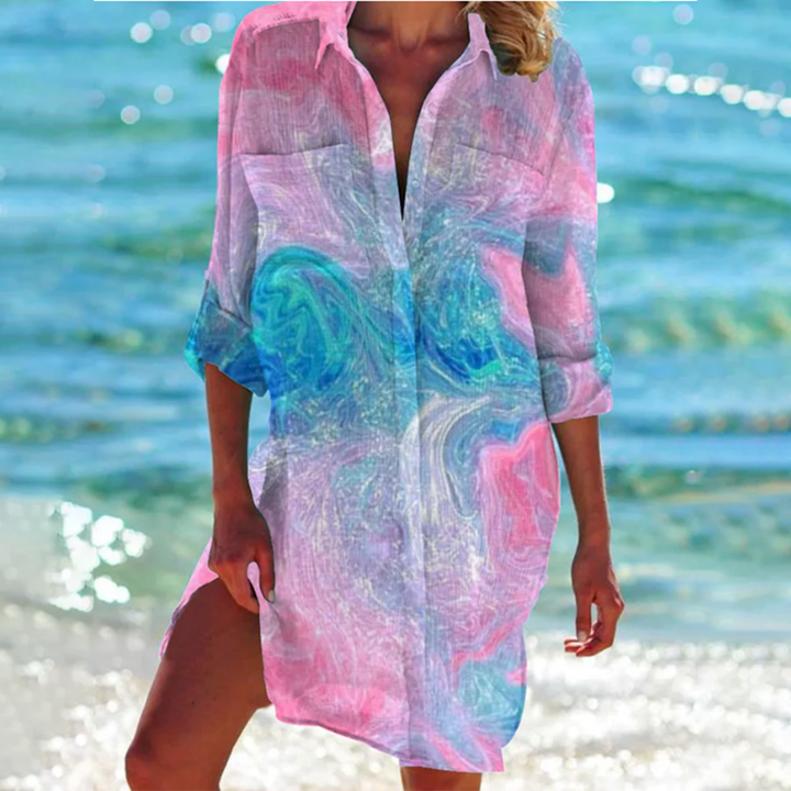 Beatrice | Strahlendes Sommer A-Linien-Kleid