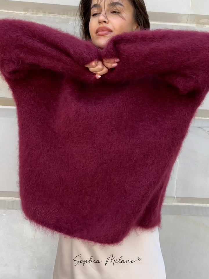 Sophia Mohair Rollkragenpullover