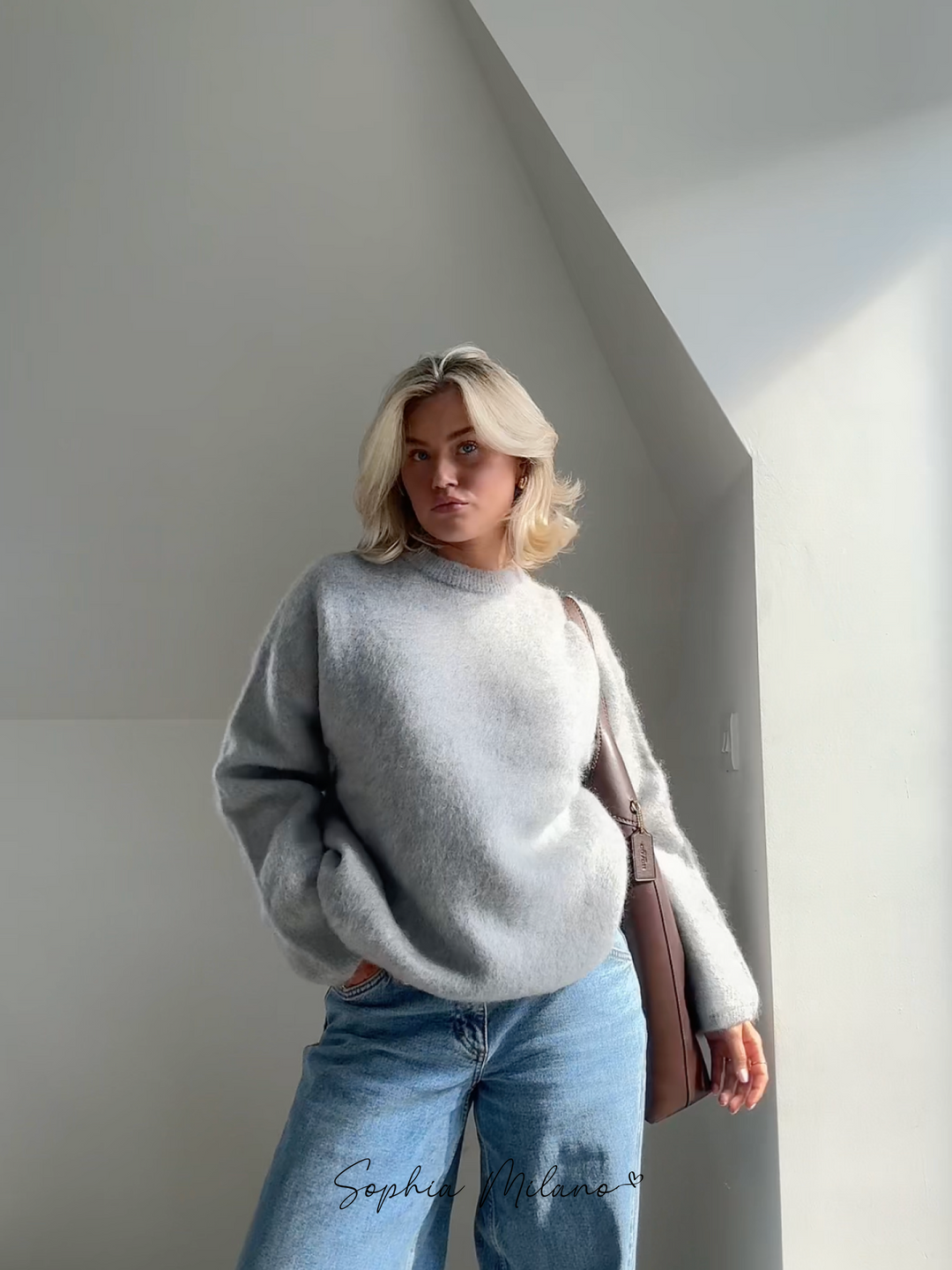 Sophia Mohair Rollkragenpullover