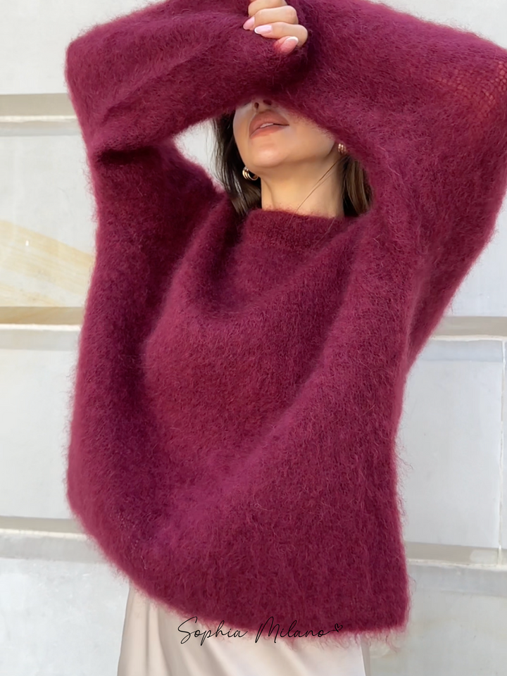 Sophia Mohair Rollkragenpullover
