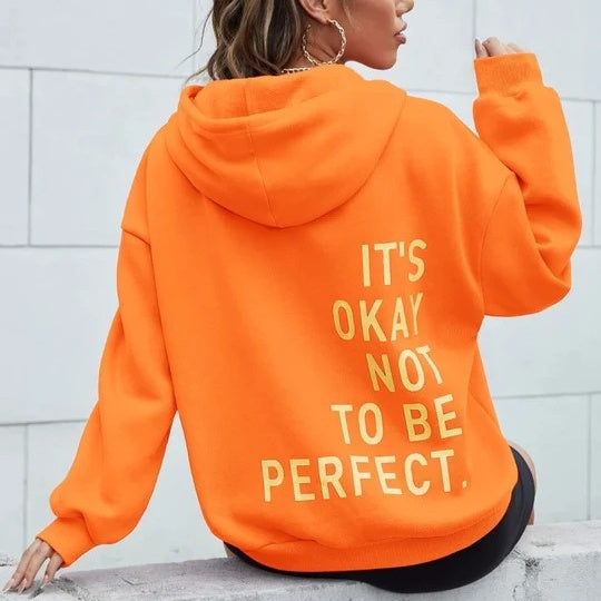 NOA Lässiger Hoodie mit langen Ärmeln