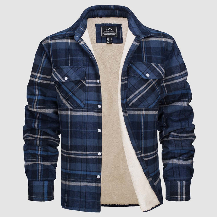 Klaus | Gefütterte Karohemdjacke