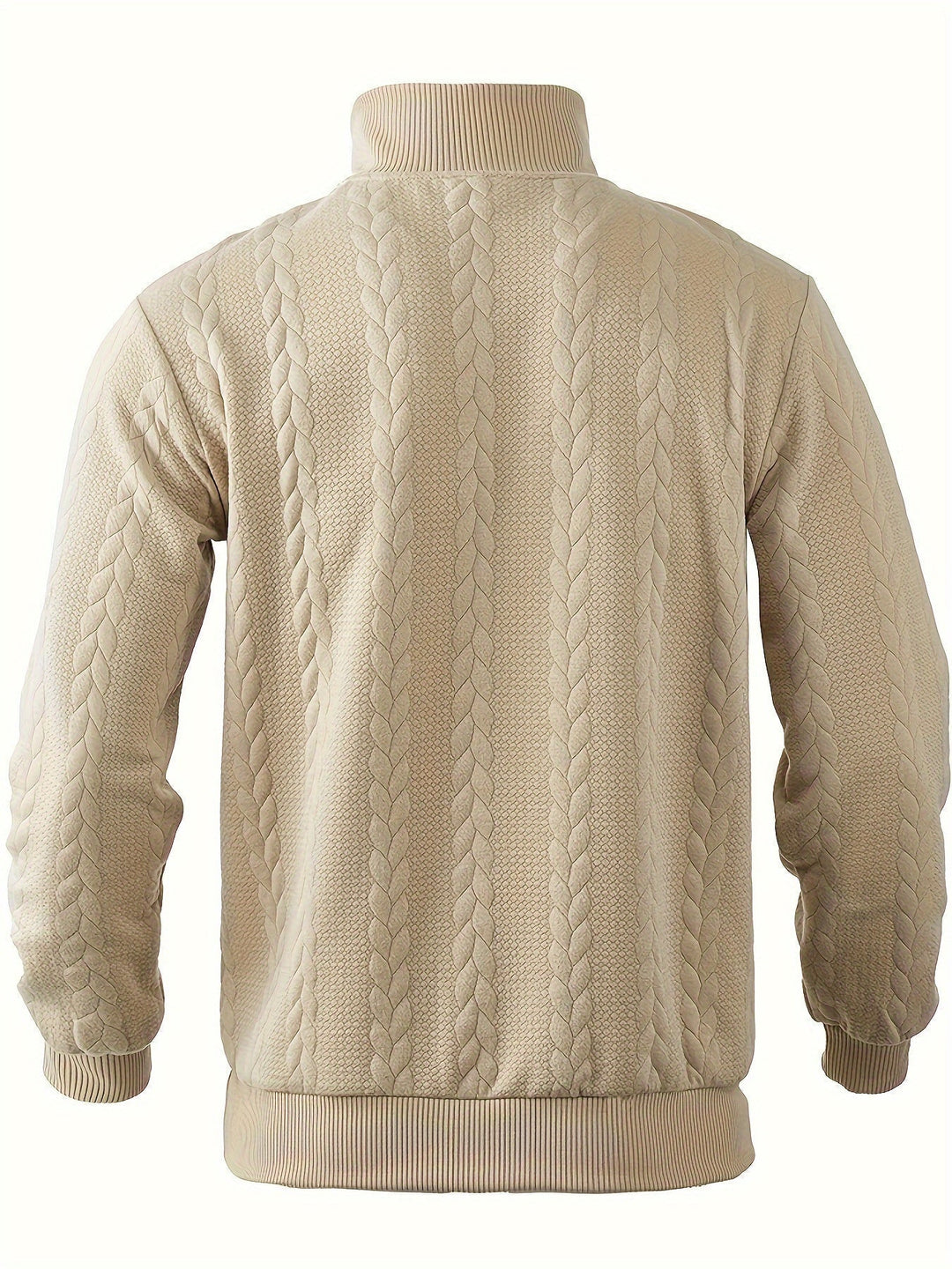 Olivier | Vintage Sweatshirt mit Reißverschluss für Männer