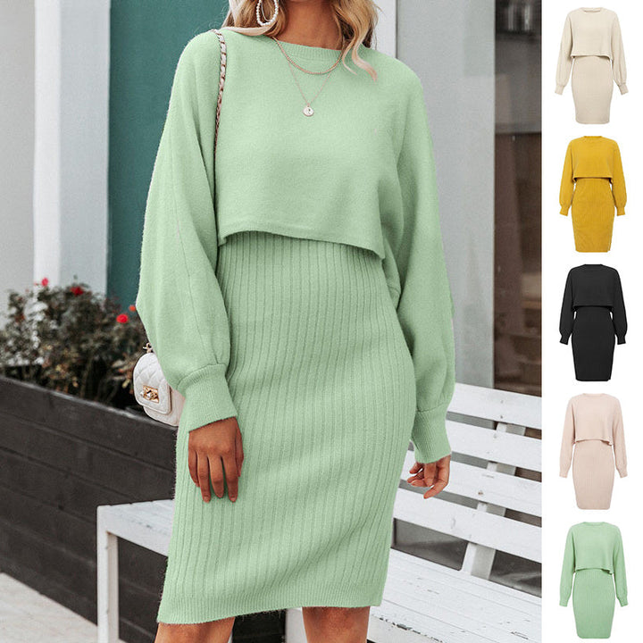 Rytra | Strickkleid-Set mit Pullover