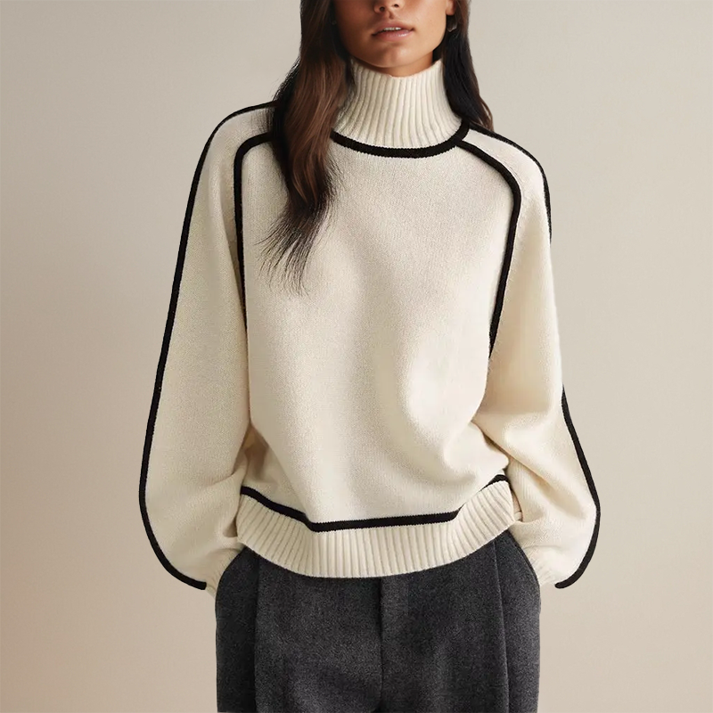 Livia Eleganter Rollkragenpullover