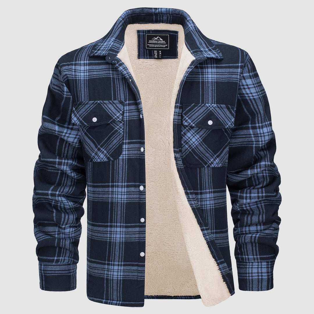 Klaus | Gefütterte Karohemdjacke
