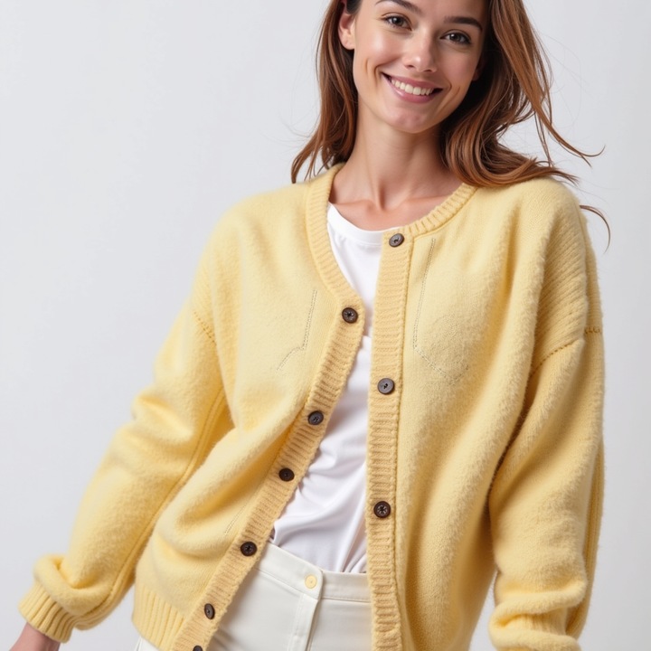 ModenGlanz | Kuschelige Strickjacke