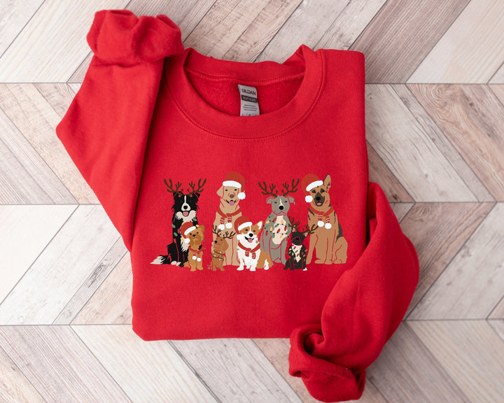 Hunde | Weihnachtspullover V4
