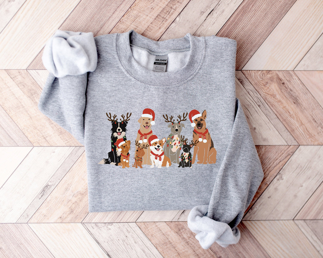 Hunde | Weihnachtspullover V4