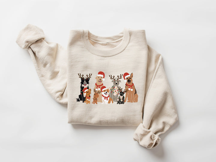 Hunde | Weihnachtspullover V4