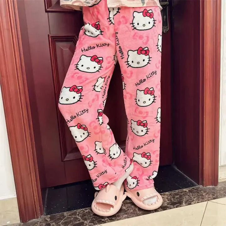 Hello Kitty Flanell | Schlafanzug