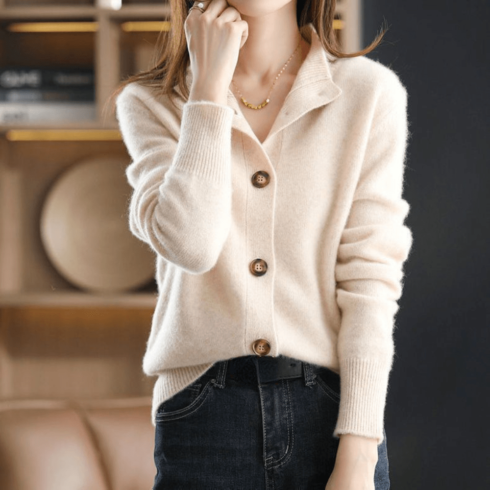 Ava | Stilvolle und bequeme Strickjacke