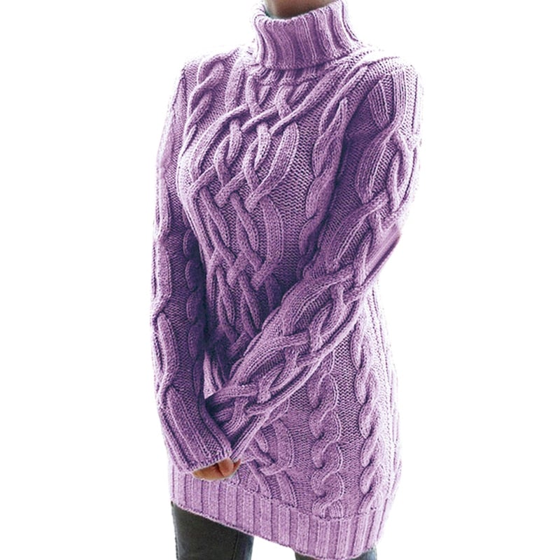 WOLFF | Gemütlich und warm mit diesem modischen Strickkleid